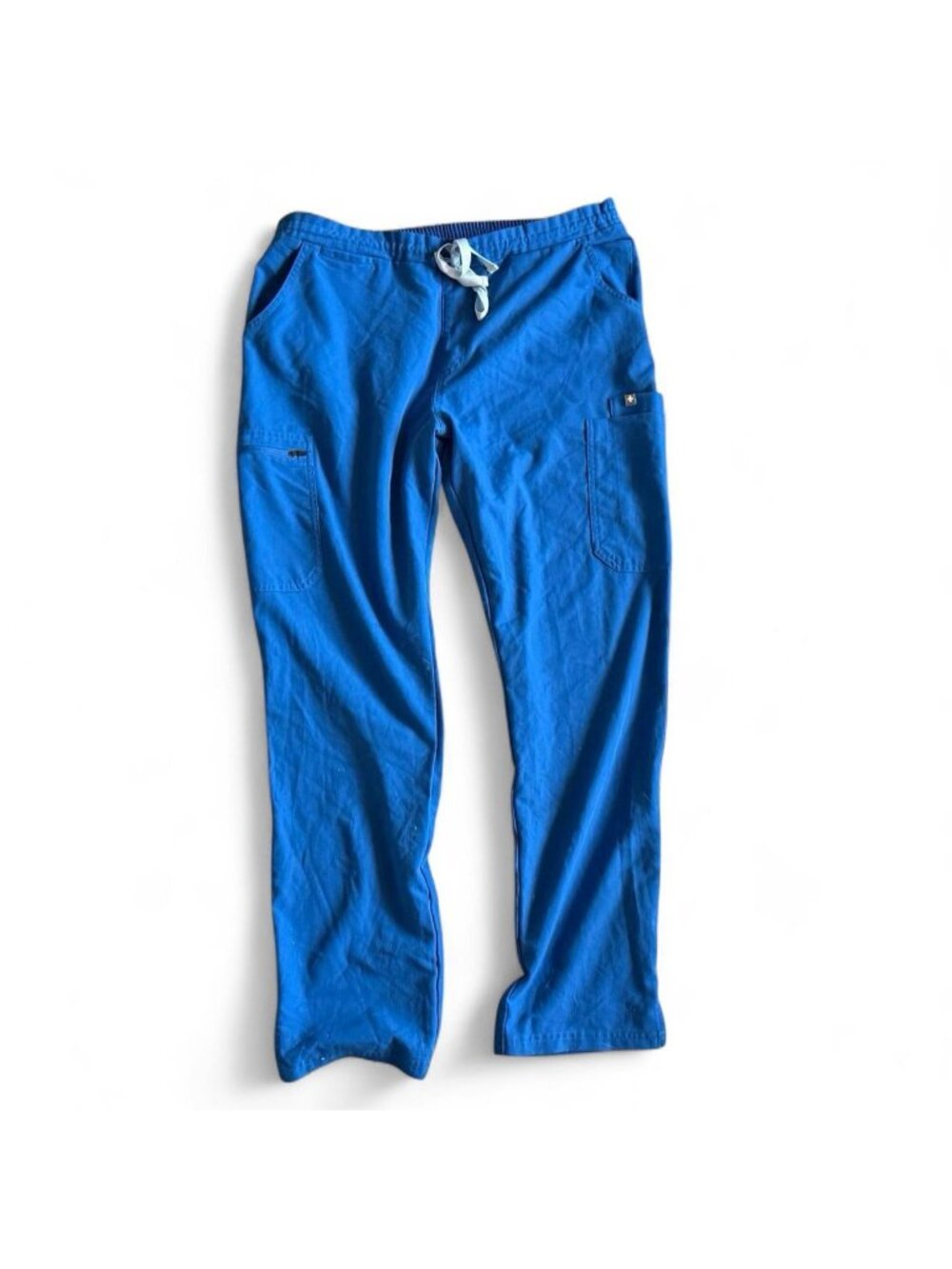 Figs royal blue Yola scrub pants